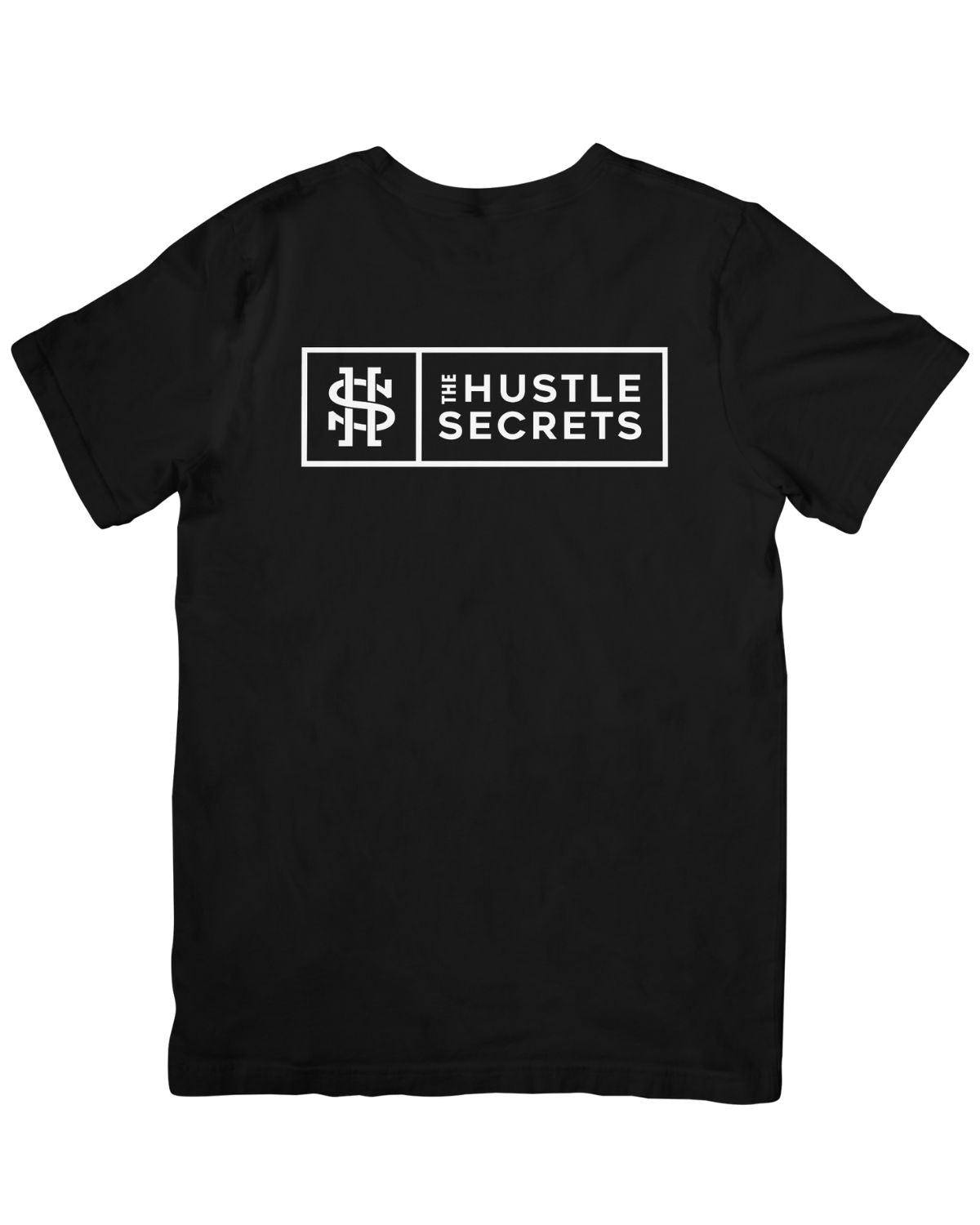 The Hustle Secrets T Shirt - Black